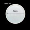 16 Inch Plain Round Silicone Mould | 18mm Thickness