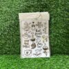 Metallic Sticker : Coffee Quotes (A5 Size)