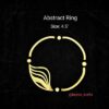 Abstract Ring Acrylic Cutout