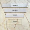 Transparent Acrylic Name Stand- 12 inch