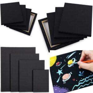 Black Canvas Boards