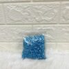 Azure Blue Decorative Stones (240gm) - Approx 3-4mm | Vibrant Tumbled Chips for Crafts, Aquariums, Terrariums & Home Decor